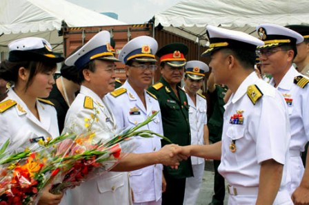 កងទ័ពជើងទឹកកូរ៉េខាងត្បូងចាប់ផ្តើមដំណើរទស្សនកិច្ចមិត្តភាពនៅទីក្រុងហូជីមិញ