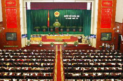 បណ្ដាសកម្មភាពរបស់សម័យប្រជុំលើកទី៤ រដ្ឋសភាវៀតណាមនីតិកាលទី១៣