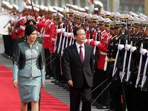 ចិននិងថៃឯកភាពអំពីការជំរុញកិច្ចសហប្រតិបត្តិការទ្វេភាគី