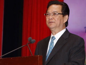 នាយករដ្ឋមន្ត្រី Nguyen Tan Dung ជួបប្រាស្រ័យ ជាមួយបណ្ដាអ្នកបោះឆ្នោតនៅទីក្រុង Hai Phong
