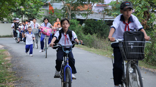 និទាឃរដូវថ្មីនៅលើតំបន់ជនបទ Cu Chi