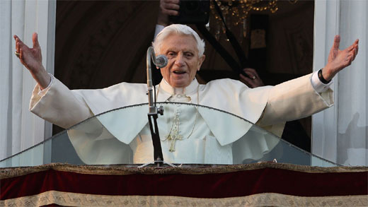 សម្តេចប៉ាប Benedict XVI បានលាឈប់ជាផ្លូវការ