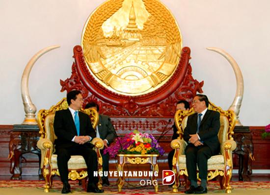 សកម្មភាពរបស់នាយករដ្ឋមន្ត្រីវៀតណាមនៅឡាវ