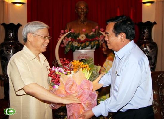 អគ្គលេខាបក្សកម្មុយនិស្តវៀតណាមទៅបំពេញទស្សនកិច្ចការងារនៅខេត្ត Dong Nai