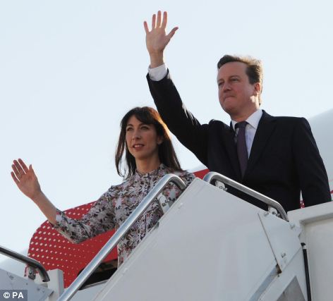 នាយករដ្ឋមន្ត្រីអង់គ្លេស លោក David Cameroon ចាប់ផ្តើមដំណើរទស្សនកិច្ចការងារនៅអាមេរិក