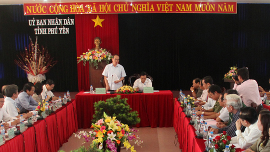 ឧបនាយករដ្ឋមន្រ្តី Nguyễn Thiện Nhân បំពេញទស្សនកិច្ចការងារនៅ ខែត Phú Yên