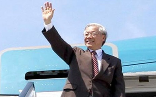 សកម្មភាពរបស់អគ្គលេខាបក្សកម្មុយនីស្តវៀតណាមនៅថៃ