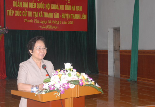 អនុប្រធានរដ្ឋវៀតណាមលោកស្រី Nguyen Thi Doan អញ្ជើញចូលរួមកម្មវីធី÷រួមដៃជំនះពុះពារលើ់ការឈឺចាប់ដោយជាតិគីមីពុលពណ៌លឿងទុំ