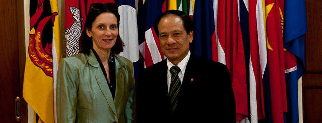 អាស៊ាន-បារាំងជំរុញកិច្ចសហប្រតិបត្តិការ