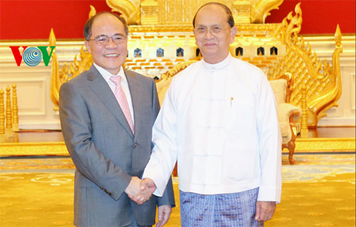 សកម្មភាពរបស់ប្រធានរដ្ឋសភាវៀតណាម​នៅមីយ៉ាន់ម៉ា