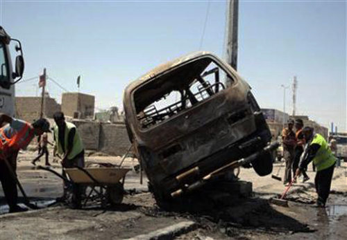 បណ្ដាការវាយប្រហារដោយគ្រាប់បែកធ្វើឲ្យមនុស្សជាច្រើនត្រូវស្លាប់នៅអ៊ីរ៉ក់