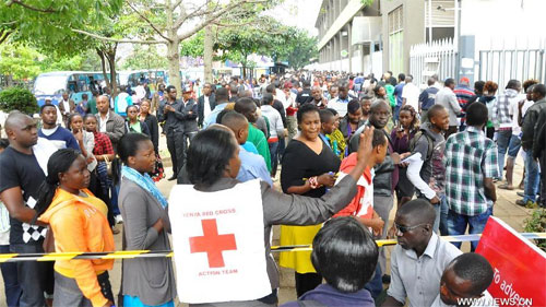 ការជួយសង្គ្រោះចំណាប់ខ្មាំងនៅរដ្ឋធានី Nairobi Kenya ជិតនឹងបញ្ចប់។