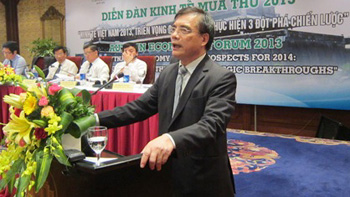 សេដ្ឋកិច្ចវៀតណាមប្រមូលផ្តុំទៅលើយុទ្ធសាស្ត្រចំនួន ៣ ក្នុងឆ្នាំ ២០១៤។