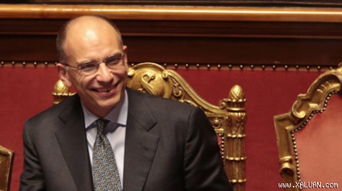 រដ្ឋាភិបាលរបស់នាយករដ្ឋមន្រ្តីអ៊ីតាលី Lettaឆ្លងផុតការបោះឆ្នោតទំនុកទុកចិត្ត