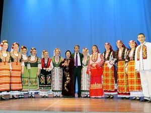 ប្រធានាធិបតីប៊ុលហ្គារីជួបប្រាស្រ័យវប្បធម៌នៅហាណូយ