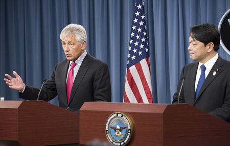 ជប៉ុន-អាមេរិកចែករំលែកអំពីADIZរបស់ចិន