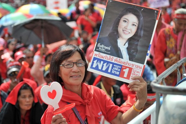នាយករដ្ឋមន្ត្រីថៃ Yingluck Shinawatra នឹងឈរឈ្មោះជា បេក្ខជនក្នុងការបោះឆ្នោតសកលខាងមុខ