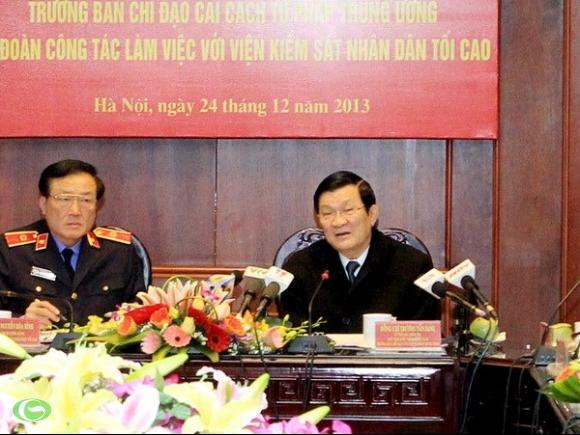 ប្រធានរដ្ឋវៀតណាម​មានជំនួបធ្វើការជាមួយអង្គការហយ្យការប្រជាជនកំពូល