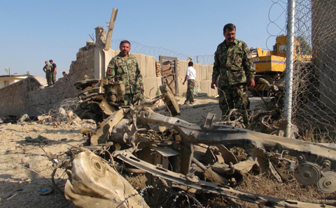 ការវាយប្រហារដោយគ្រាប់បែកអត្តឃាតនៅអហ្វហ្កានីស្ថាន