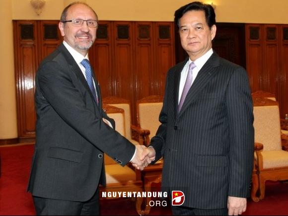 ឧបនាយករដ្ឋមន្ត្រីនៃព្រះរាជាណាចក្របែលហ្ស៊ីកមកបំពេញទស្សនកិច្ចវៀតណាម