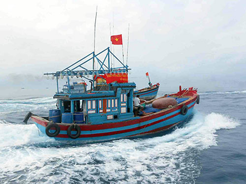 ខេត្ត Quang Ngai ចាប់ផ្តើមចេញដំណើរនេសាទមច្ឆាផលឆ្ងាយច្រាំង