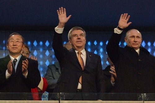 បណ្ដាជំនួបសន្ទនាជាន់ខ្ពស់នៅខាងក្រៅ Olympic Sochi 2014