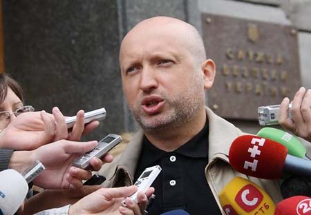 ប្រធានរដ្ឋសភាអ៊ុយក្រែនត្រូវបានតែងតាំងជាប្រធានាធិបតីបណ្តោះអាសន្ន