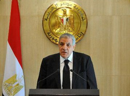 ពិធីធ្វើសច្ចាប្រនិធានទទួលដំណែងនៃគណៈរដ្ឋមន្ត្រីថ្មីរបស់អេហ្ស៊ីប