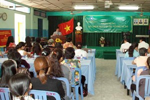 សមាគមជនកម្ពុជាដើមកំណើតវៀតណាមរៀបចំពិធីមិទ្ទិញរំលឹកខួបអនុស្សាវរីយ៍ទិវានារីអន្តរជាតិ