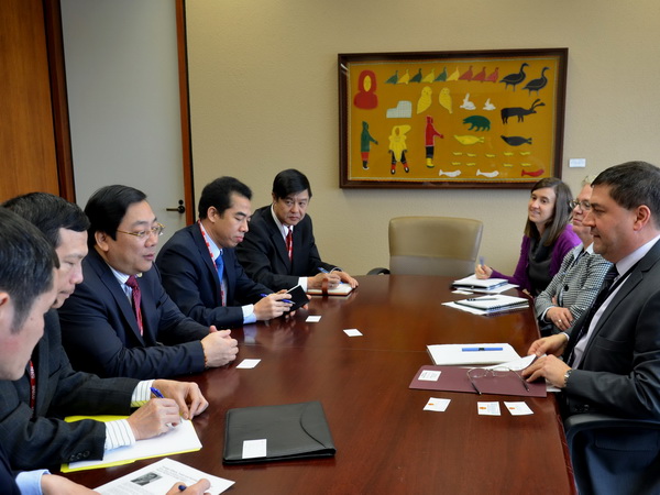 ក្រុមការងារគណៈកម្មាធិការជាតិទទួលបន្ទុកជនវៀតណាមនៅឯបរទេសមានដំណើរទស្សនកិច្ចនៅកាណាដា