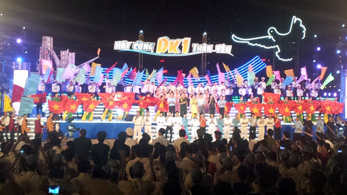 កម្មវិធីស្ពានទូរទស្សន៍ផ្សាយបន្តផ្ទាល់ “ច្រៀងជាមួយស្ថានីយ៍ DK1 ជាទីមេត្រី”