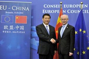 ចិននិង EU ឯកភាពបង្កើនកិច្ចសហប្រតិបត្តិការក្នុងបញ្ហាដំបន់និងសកល