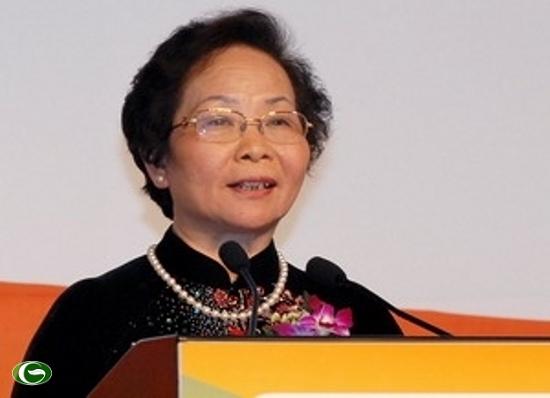 អនុប្រធានរដ្ឋ NGUYEN THI DOAN ទៅបំពេញទស្សនកិច្ចការងារនៅខេត្ត KIEN GIANG