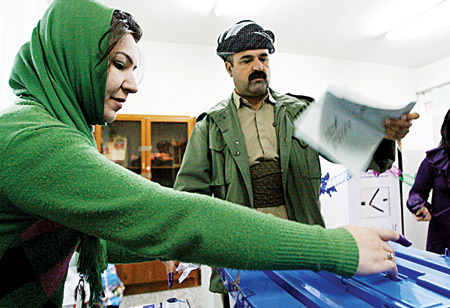 អ៊ីរ៉ាក់បានដំណើរការបោះឆ្នោតរដ្ឋសភា