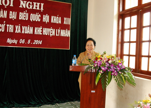 ថ្នាក់ដឹកនាំបក្ស រដ្ឋជួបប្រាស្រ័យជាមួយអ្នកបោះឆ្នោត