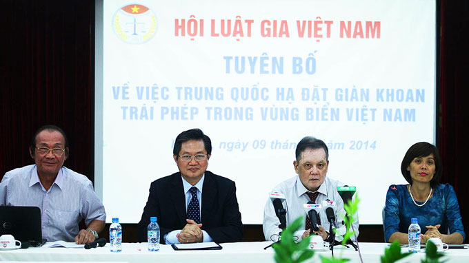 សមាគមអ្នកច្បាប់វៀតណាមប្រឆាំងជំទាស់ការដែលចិនបានដាក់ស្ថានីយខួងប្រេងនៅតំបន់ដែនសមុទ្រវៀតណាម