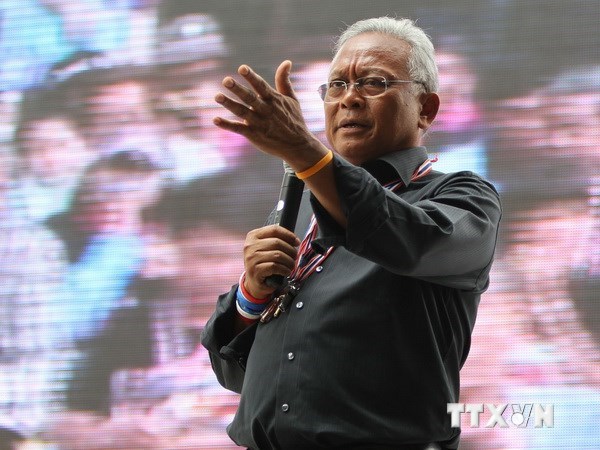 ថៃ៖មេដឹកនាំបាតុកម្មប្រការថានឹងផ្អាកយុទ្ធនាការប្រសិនបើមិនប្រមូលផ្តុំបាតុករ គ្រប់គ្រាន់