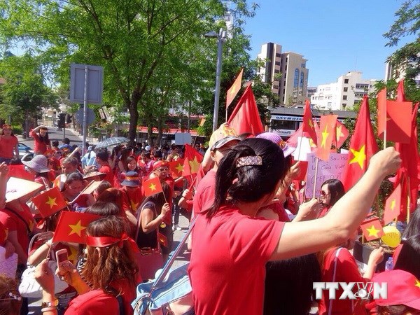 សមាគមជនវៀតណាមនៅឯបរទេសបន្តប្រឆាំងជំទាស់ទង្វើរបស់ចិនលើសមុទ្រខាងកើត