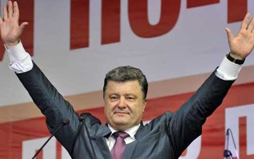 លោក  Petro Poroshenko ជាប់ឆ្នោតក្នុងការបោះឆ្នោតប្រធានាធិបតីនៅអ៊ុយក្រែន
