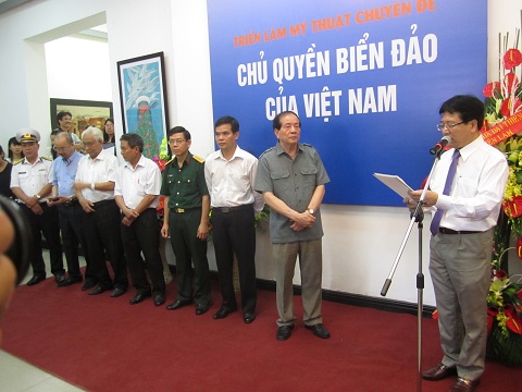 ការតាំងពិពណ៍រដោយប្រធានបទ “អធិបតេយ្យភាពអំពីកោះសមុទ្ររបស់វៀតណាម”