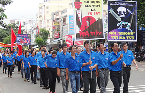 វៀតណាមបង្កើនការឃោសនាអំពីការបង្ការប្រឆាំងគ្រឿងញៀនឆ្នាំ ២០១៤
