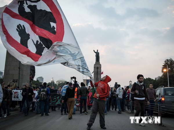 អេហ្ស៊ីប៖អ្នកគាំទ្រលោក Morsi ធ្វើបាតុកម្មក្រោយរយៈពេល១ឆ្នាំធ្វើរដ្ឋប្រហារ