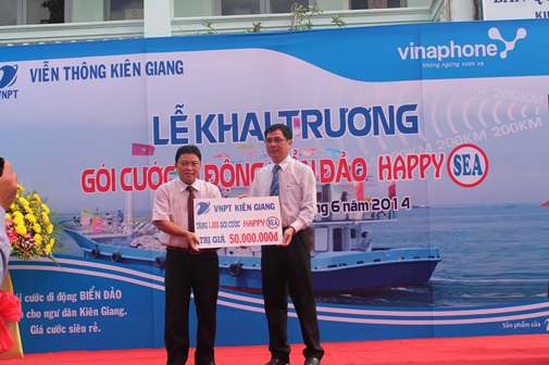Vinaphone ប្រកាសជាផ្លូវការកញ្ចប់តំលៃ “កោះសមុទ្រ” សំរាប់អ្នកនេសាទ