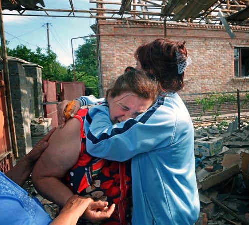 ប្រជាជនភាគខាងកើតអ៊ុយ្រែនទៅភៀសខ្លួនដោយប្រញាប់ប្រញាល