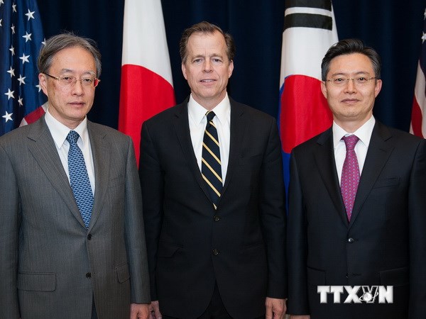 កូរ៉េខាងត្បូងនិងជប៉ុនសន្យាសហប្រតិបត្តិការក្នុងបញ្ហានុយក្លេអ៊ែររបស់ព្យុងយ៉ាង