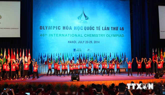 វៀតណាមទទួលរៀបចំការប្រឡង Olympic គីមីវិទ្យាអន្តរជាតិលើកទី៤៦