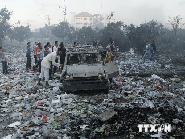 រដ្ឋមន្ត្រីអាមេរិកបានស្នើបទឈប់បាញ់ថ្មីរវាងអ៊ីស្រាអែលនិង Hamas