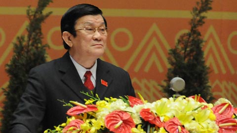 ប្រធានរដ្ឋវៀតណាមជួបមុខជាមួយប្រធានសហជីពគំរូនៅមូលដ្ឋានចំនួន ៨៥ រូប