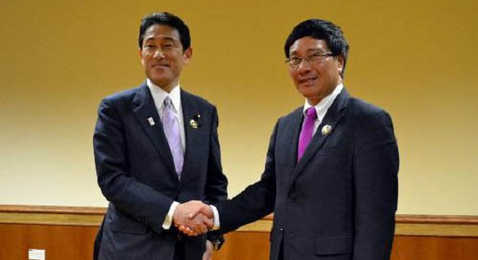 វៀតណាមជប៉ុនជំរុញខ្លាំងជាងទៀតទំនាក់ទំនងដៃគូរយុទ្ធសាស្រ្ត