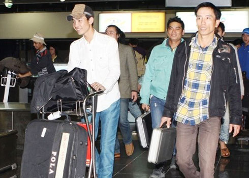 ពលករវៀតណាមចំនួន១៨៤នាក់ទៀតមកដល់អេហ្សីប